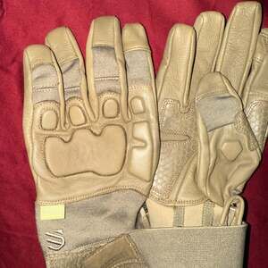 Blackhawk D30 Tactical Gloves Tan XXL — Hard Knuckle Combat